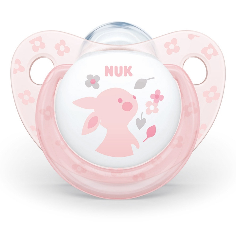 Nuk varalica Rose 0-6m silikon